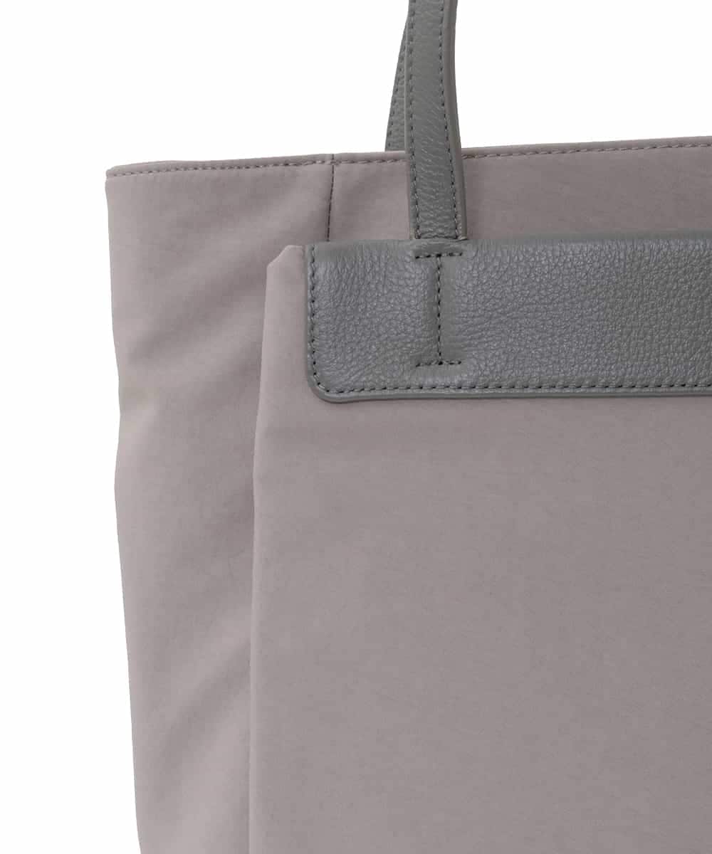 BPBAD01170 MK MICHEL KLEIN BAG(MK ミッシェルクラン バッグ) [A4収納可]異素材ジョイントスクエアトートバッグ ブラック