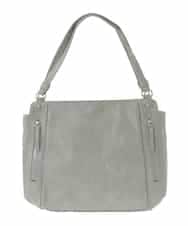 BPBAD11150 MK MICHEL KLEIN BAG(MK ミッシェルクラン バッグ) [2WAY]ジップデザインスクエアトートバッグ ライトグレー