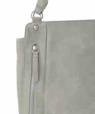 BPBAD11150 MK MICHEL KLEIN BAG(MK ミッシェルクラン バッグ) [2WAY]ジップデザインスクエアトートバッグ ライトグレー