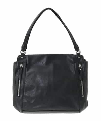 BPBAD11150 MK MICHEL KLEIN BAG [2WAY/A4収納可]ジップデザインスクエアトートバッグ