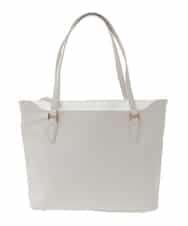 BPBAD12150 MK MICHEL KLEIN BAG(MK ミッシェルクラン バッグ) [2WAY]合成皮革切り替えデザイントートバッグ ライトグレー