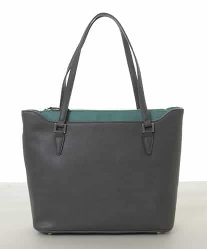 BPBAD12150 MK MICHEL KLEIN BAG [2WAY]合成皮革切り替えデザイントートバッグ