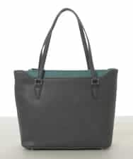 BPBAD12150 MK MICHEL KLEIN BAG(MK ミッシェルクラン バッグ) [2WAY]合成皮革切り替えデザイントートバッグ ダークグレー