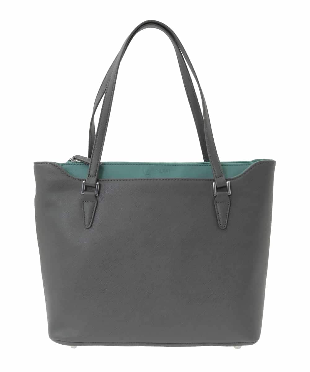 BPBAD12150 MK MICHEL KLEIN BAG(MK ミッシェルクラン バッグ) [2WAY]合成皮革切り替えデザイントートバッグ ダークグレー