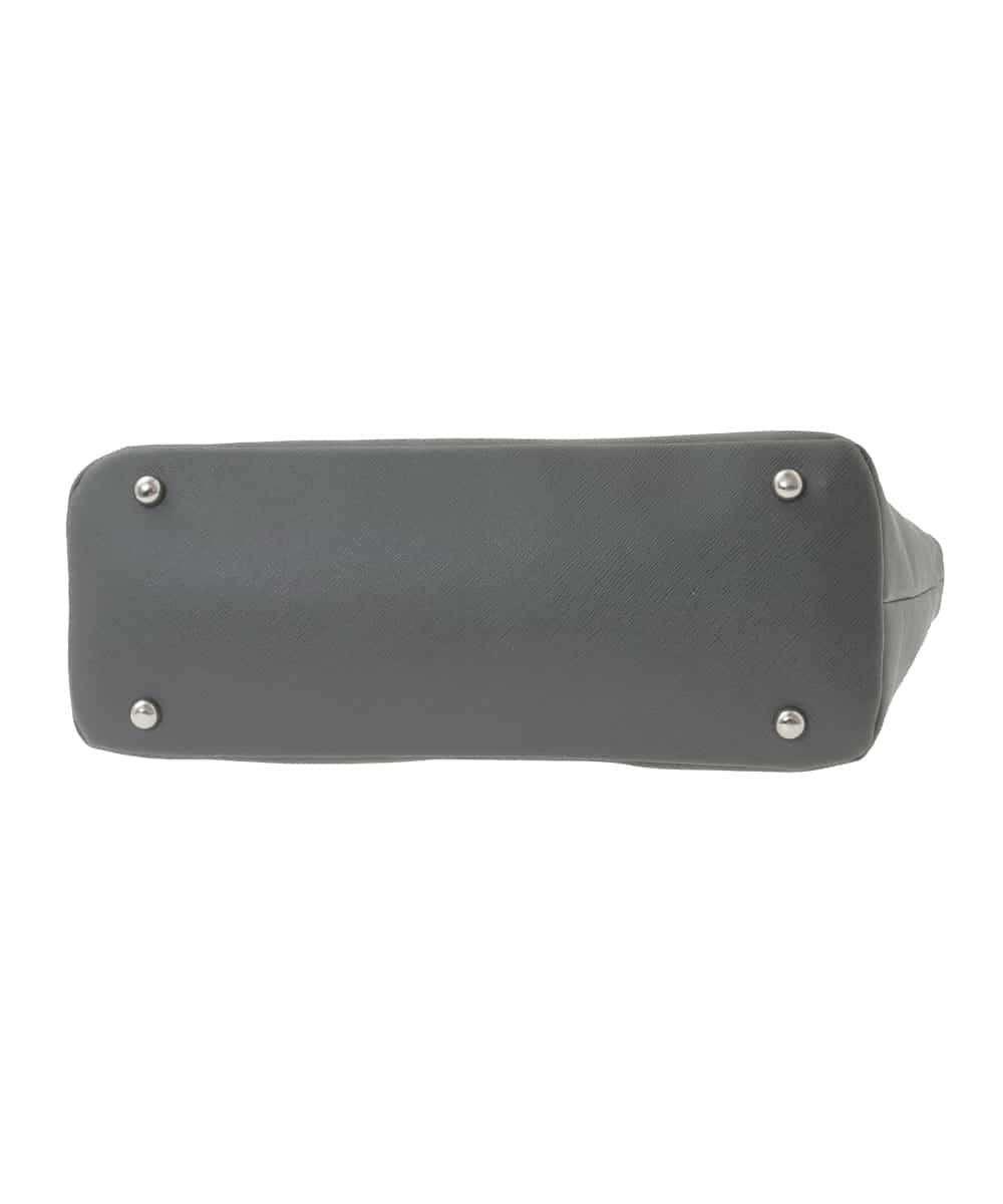 BPBAD12150 MK MICHEL KLEIN BAG(MK ミッシェルクラン バッグ) [2WAY]合成皮革切り替えデザイントートバッグ ダークグレー