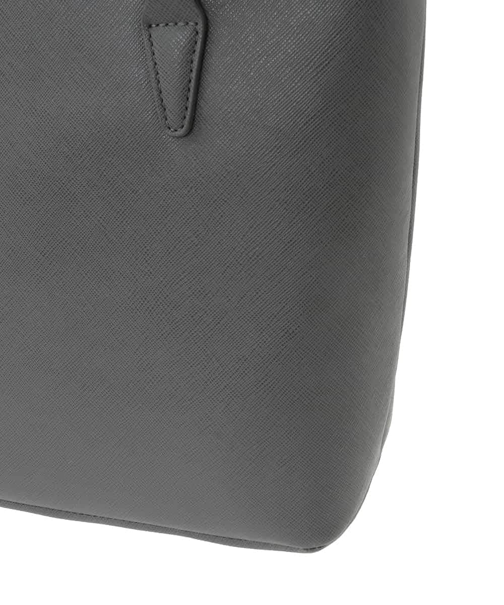 BPBAD12150 MK MICHEL KLEIN BAG(MK ミッシェルクラン バッグ) [2WAY]合成皮革切り替えデザイントートバッグ ダークグレー