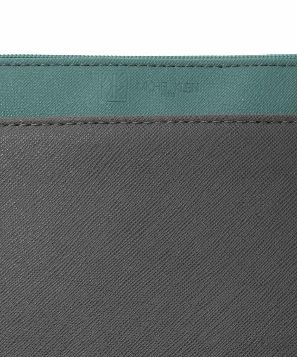 BPBAD12150 MK MICHEL KLEIN BAG(MK ミッシェルクラン バッグ) [2WAY]合成皮革切り替えデザイントートバッグ ダークグレー