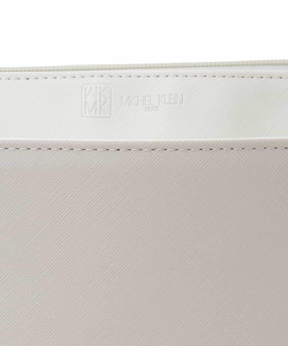 BPBAD12150 MK MICHEL KLEIN BAG(MK ミッシェルクラン バッグ) [2WAY]合成皮革切り替えデザイントートバッグ ダークグレー