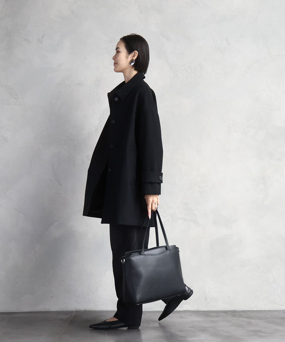 BPBAD13160 MK MICHEL KLEIN BAG(MK ミッシェルクラン バッグ) [2WAY/A4収納]5層構造マイクロファイバートートバッグ ライトブルー