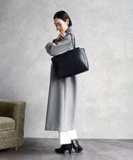 BPBAD13160 MK MICHEL KLEIN BAG(MK ミッシェルクラン バッグ) [2WAY/A4収納]5層構造マイクロファイバートートバッグ ライトブルー