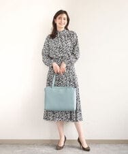 BPBAD13160 MK MICHEL KLEIN BAG(MK ミッシェルクラン バッグ) [2WAY/A4収納]5層構造マイクロファイバートートバッグ ライトブルー