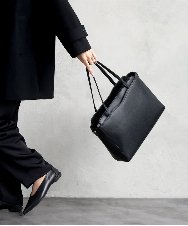 BPBAD13160 MK MICHEL KLEIN BAG(MK ミッシェルクラン バッグ) [2WAY/A4収納]5層構造マイクロファイバートートバッグ ブラック