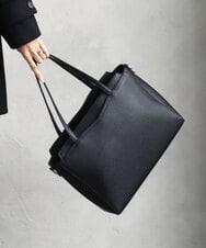 BPBAD13160 MK MICHEL KLEIN BAG(MK ミッシェルクラン バッグ) [2WAY/A4収納]5層構造マイクロファイバートートバッグ ブラック