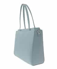 BPBAD13160 MK MICHEL KLEIN BAG(MK ミッシェルクラン バッグ) [2WAY/A4収納]5層構造マイクロファイバートートバッグ ライトブルー