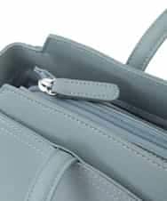 BPBAD13160 MK MICHEL KLEIN BAG(MK ミッシェルクラン バッグ) [2WAY/A4収納]5層構造マイクロファイバートートバッグ ライトブルー