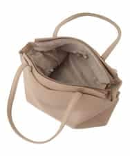 BPBAD13160 MK MICHEL KLEIN BAG(MK ミッシェルクラン バッグ) [2WAY/A4収納]5層構造マイクロファイバートートバッグ ライトブルー