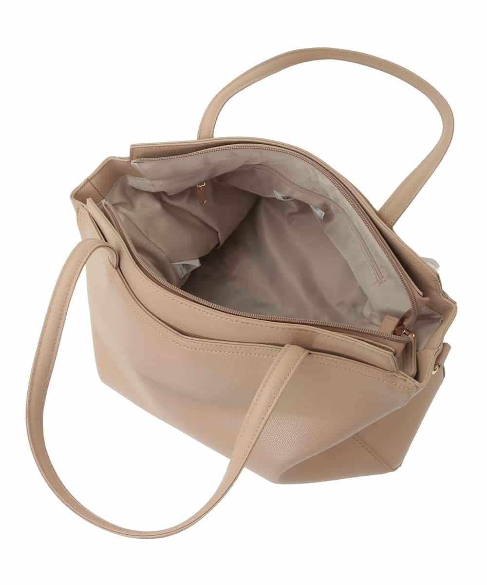 BPBAD13160 MK MICHEL KLEIN BAG(MK ミッシェルクラン バッグ) [2WAY/A4収納]5層構造マイクロファイバートートバッグ ライトブルー