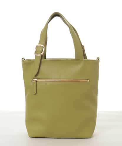 BPBAD25150 MK MICHEL KLEIN BAG [2WAY]合成皮革バケットデザイントートバッグ