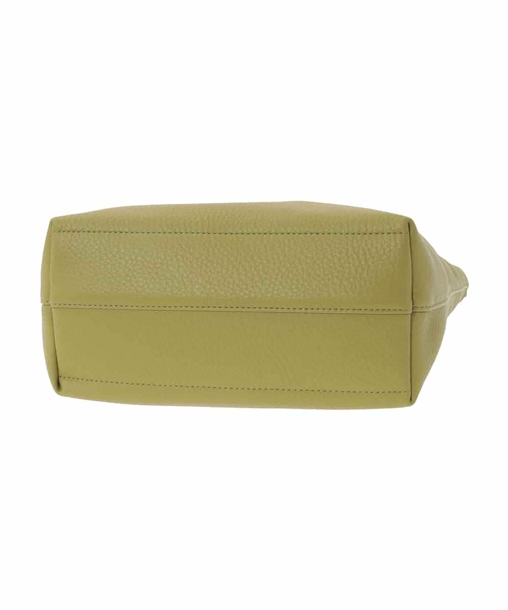 BPBAD25150 MK MICHEL KLEIN BAG(MK ミッシェルクラン バッグ) [2WAY]合成皮革バケットデザイントートバッグ グリーン