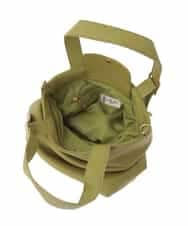 BPBAD25150 MK MICHEL KLEIN BAG(MK ミッシェルクラン バッグ) [2WAY]合成皮革バケットデザイントートバッグ グリーン