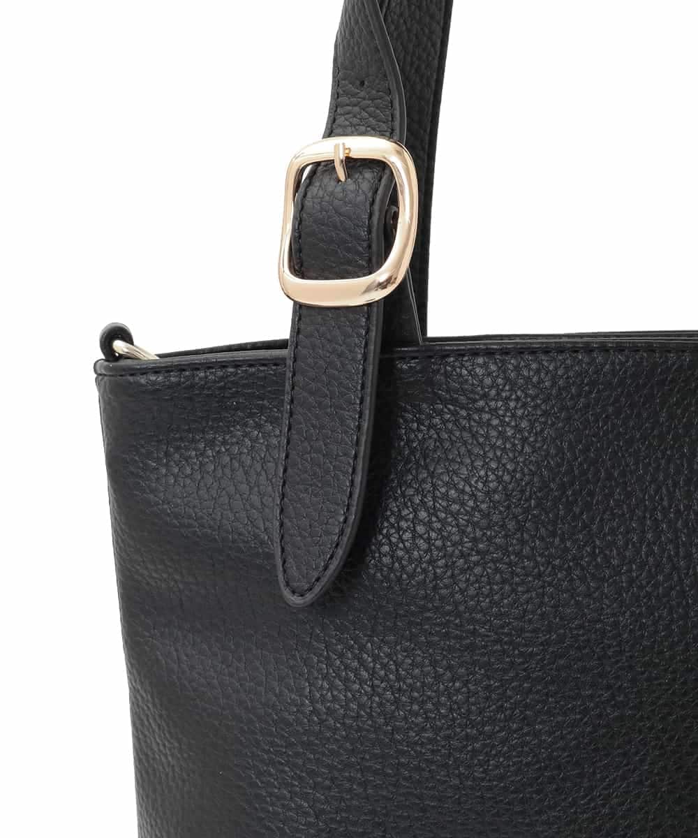 BPBAD25150 MK MICHEL KLEIN BAG(MK ミッシェルクラン バッグ) [2WAY]合成皮革バケットデザイントートバッグ グリーン