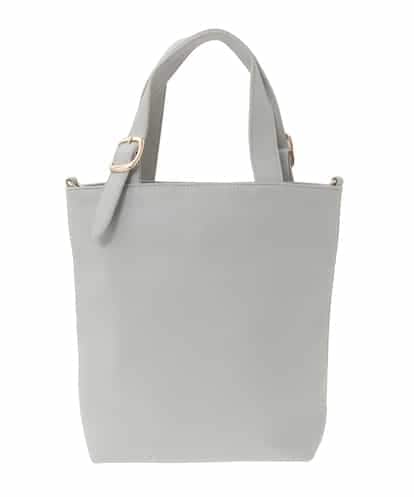 BPBAD25150 MK MICHEL KLEIN BAG [2WAY]合成皮革バケットデザイントートバッグ