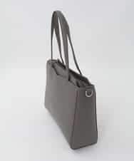 BPBAG13170 MK MICHEL KLEIN BAG(MK ミッシェルクラン バッグ) [A4収納/2WAY]ステップパネルスクエアトートバッグ グレー