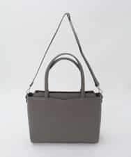 BPBAG13170 MK MICHEL KLEIN BAG(MK ミッシェルクラン バッグ) [A4収納/2WAY]ステップパネルスクエアトートバッグ グレー