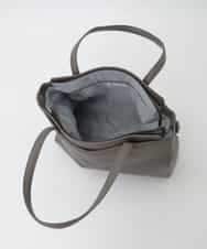 BPBAG13170 MK MICHEL KLEIN BAG(MK ミッシェルクラン バッグ) [A4収納/2WAY]ステップパネルスクエアトートバッグ グレー
