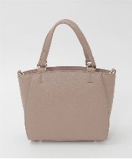 BPBAG90160 MK MICHEL KLEIN BAG(MK ミッシェルクラン バッグ) [2WAY]合成皮革スクエアミニトートバッグ ブラック