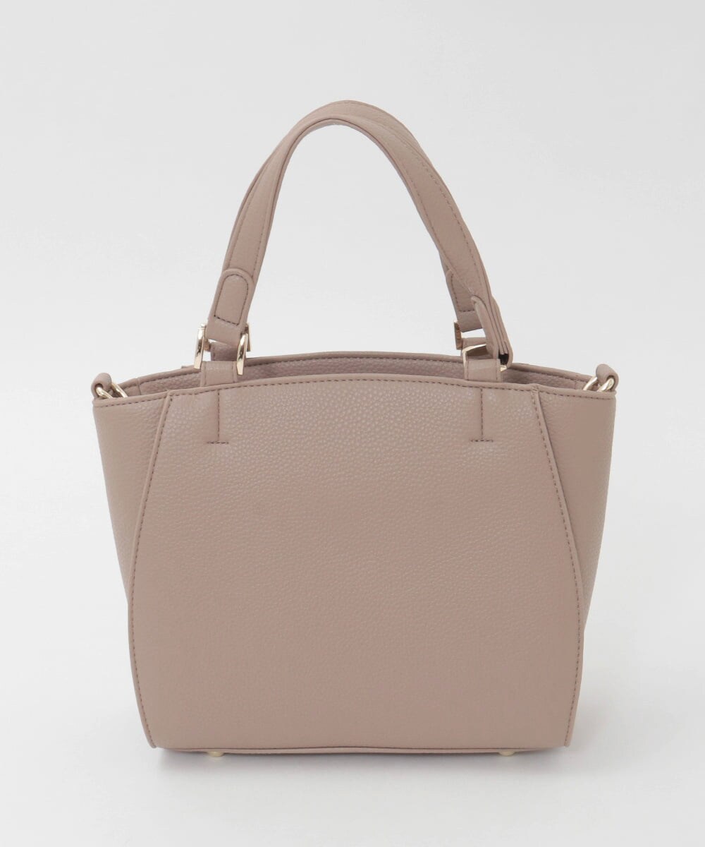 BPBAG90160 MK MICHEL KLEIN BAG(MK ミッシェルクラン バッグ) [2WAY]合成皮革スクエアミニトートバッグ ブラック