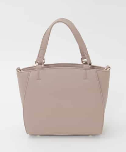 BPBAG90160 MK MICHEL KLEIN BAG [2WAY]合成皮革スクエアミニトートバッグ