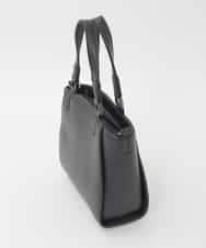 BPBAG90160 MK MICHEL KLEIN BAG(MK ミッシェルクラン バッグ) [2WAY]合成皮革スクエアミニトートバッグ ブラック
