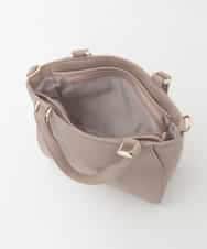 BPBAG90160 MK MICHEL KLEIN BAG(MK ミッシェルクラン バッグ) [2WAY]合成皮革スクエアミニトートバッグ ブラック