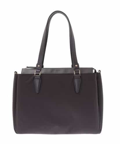 MK MICHEL KLEIN BAG(エムケー ミッシェルクラン バッグ) 【2WAY/就活対応】ビジネストートバッグ ダークブラウン フリーサイズ