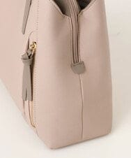 BPBED22170 MK MICHEL KLEIN BAG(MK ミッシェルクラン バッグ) [A4収納可/2WAY]サイドジップデザイントートバッグ ピンク