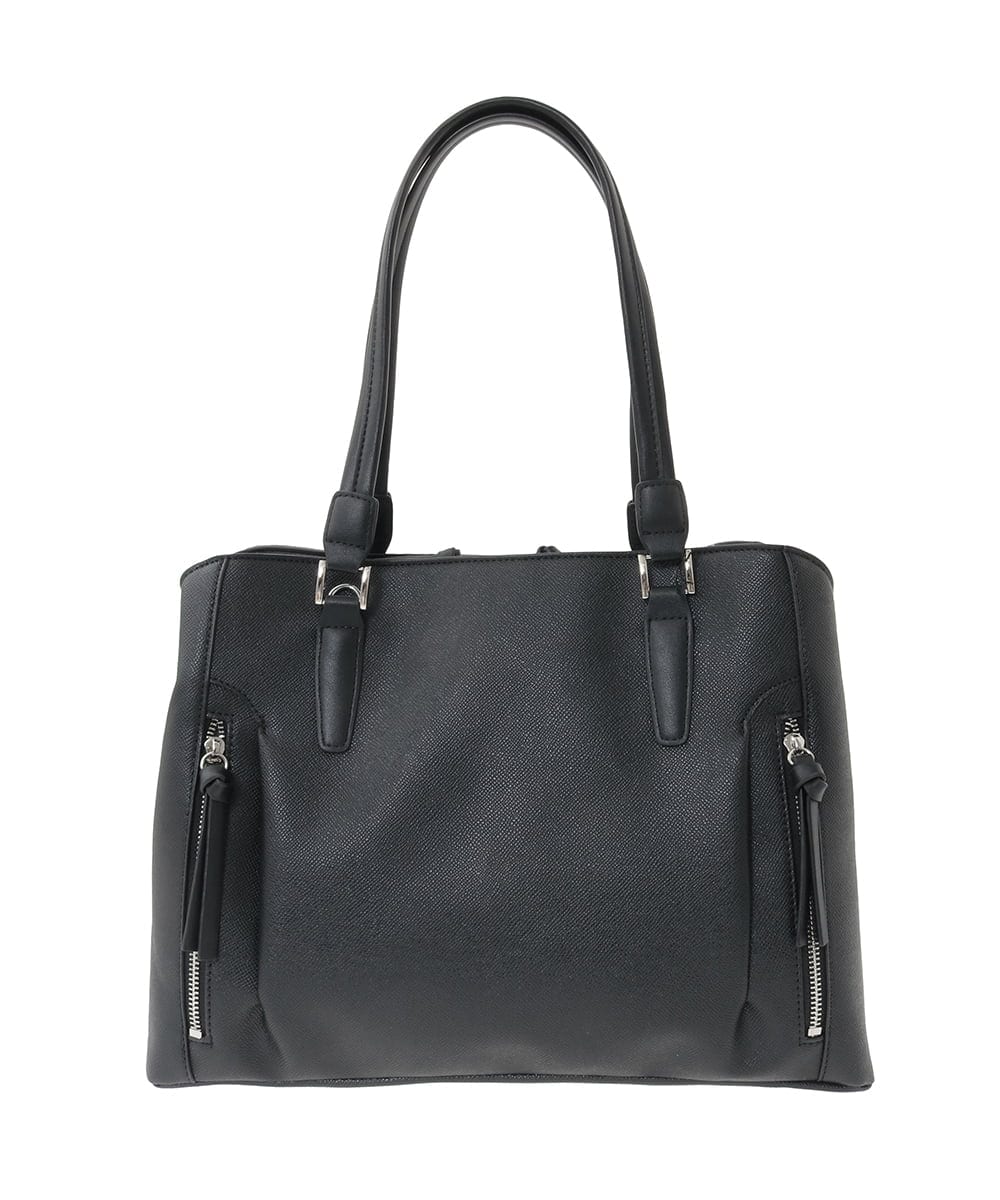 BPBED22170 MK MICHEL KLEIN BAG(MK ミッシェルクラン バッグ) [A4収納可/2WAY]サイドジップデザイントートバッグ ピンク