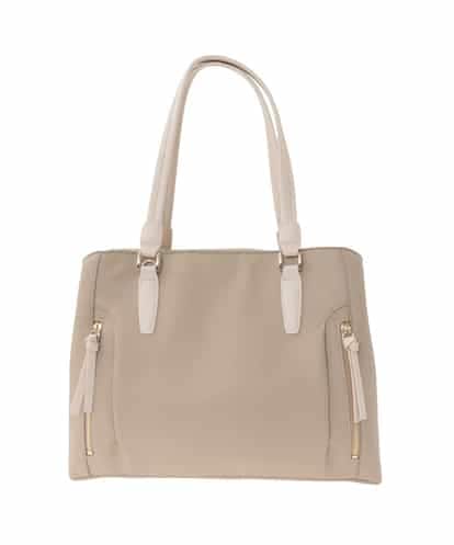 BPBED22170 MK MICHEL KLEIN BAG [A4収納可/2WAY]サイドジップデザイントートバッグ