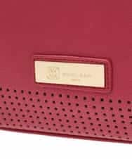 BPBEG08160 MK MICHEL KLEIN BAG(MK ミッシェルクラン バッグ) フェイクレザートートバッグ レッド