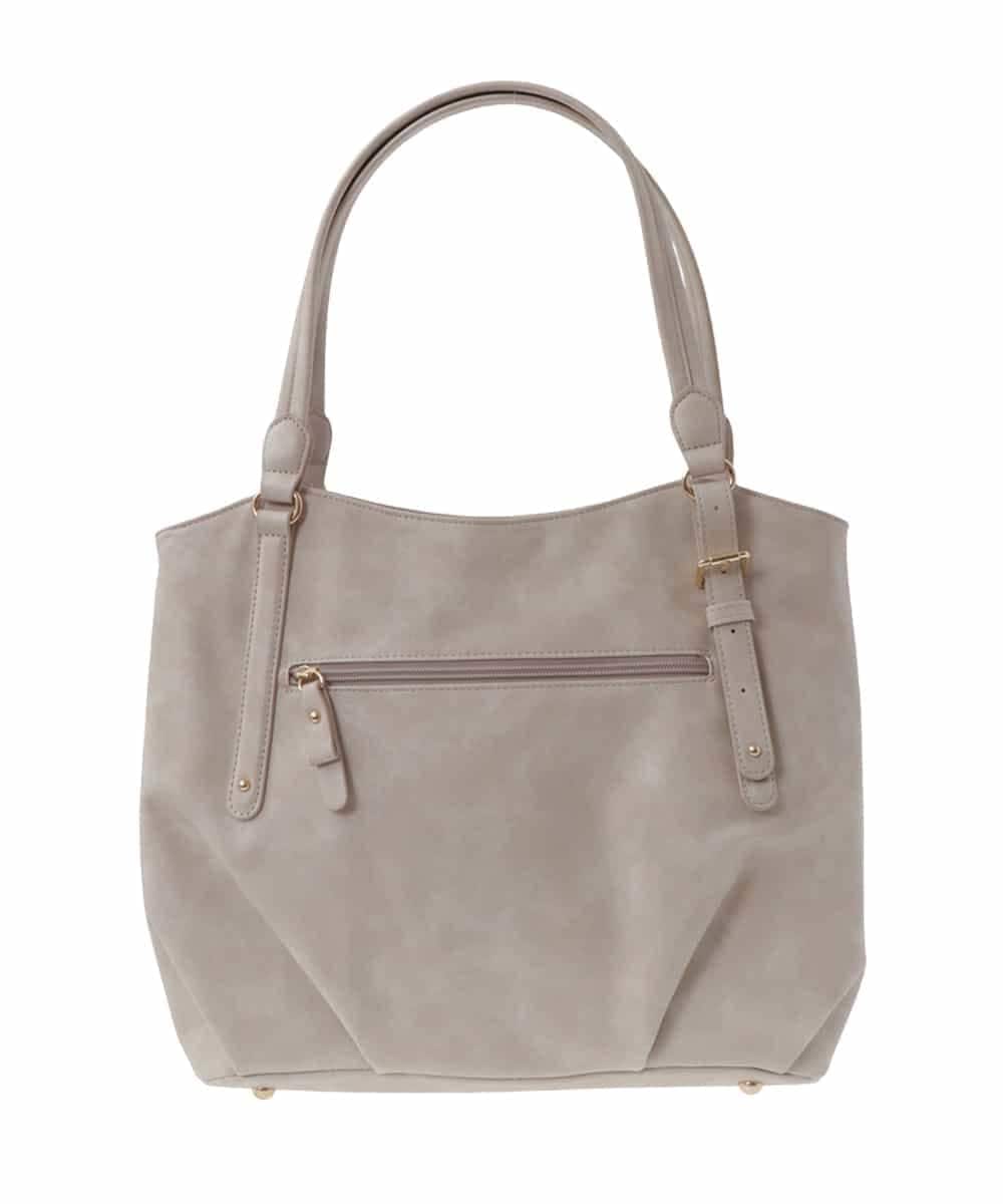 BPBES26160 MK MICHEL KLEIN BAG(MK ミッシェルクラン バッグ) 【2WAY】タックデザイントートバッグ ベージュ