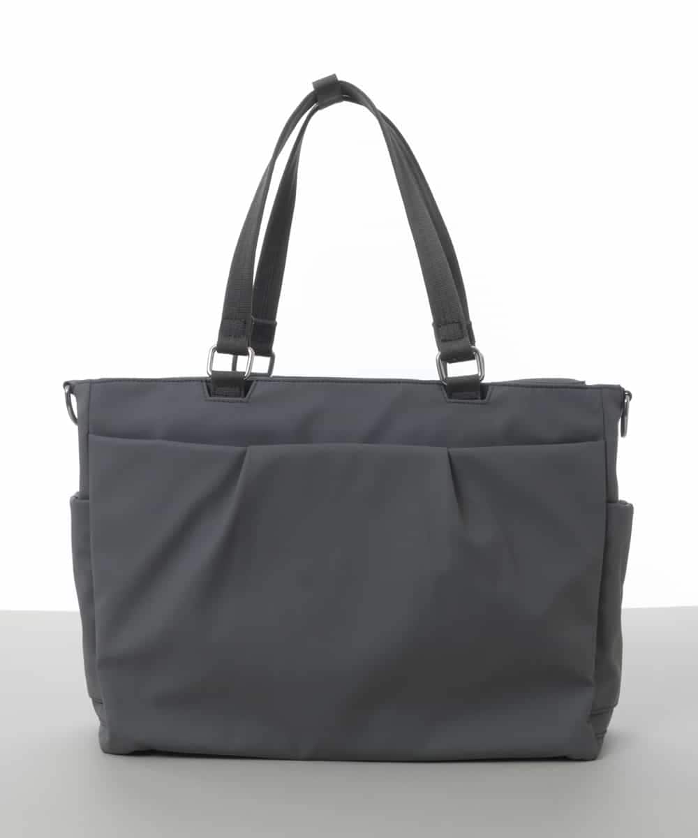 BPBEV21220 MK MICHEL KLEIN BAG(MK ミッシェルクラン バッグ) [AGS搭載/A4サイズ対応]機能性スクエアトートバッグ グレー