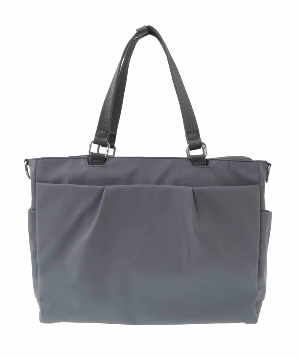 BPBEV21220 MK MICHEL KLEIN BAG(MK ミッシェルクラン バッグ) [AGS搭載/A4サイズ対応]機能性スクエアトートバッグ グレー