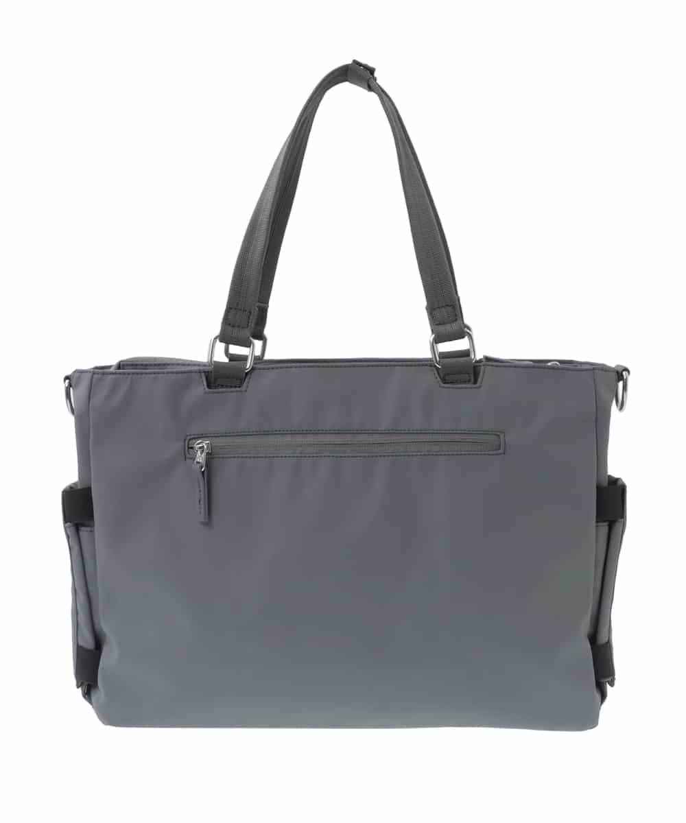 BPBEV21220 MK MICHEL KLEIN BAG(MK ミッシェルクラン バッグ) [AGS搭載/A4サイズ対応]機能性スクエアトートバッグ グレー