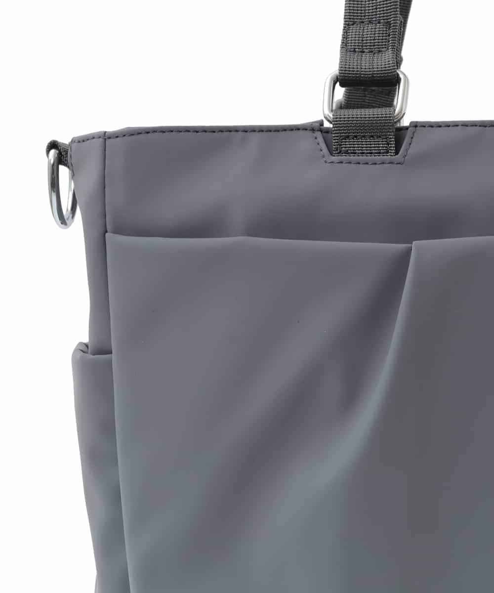 BPBEV21220 MK MICHEL KLEIN BAG(MK ミッシェルクラン バッグ) [AGS搭載/A4サイズ対応]機能性スクエアトートバッグ グレー