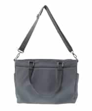 BPBEV21220 MK MICHEL KLEIN BAG(MK ミッシェルクラン バッグ) [AGS搭載/A4サイズ対応]機能性スクエアトートバッグ グレー