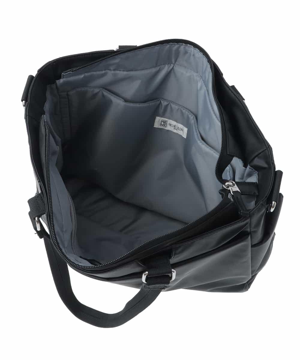 BPBEV21220 MK MICHEL KLEIN BAG(MK ミッシェルクラン バッグ) [AGS搭載/A4サイズ対応]機能性スクエアトートバッグ グレー
