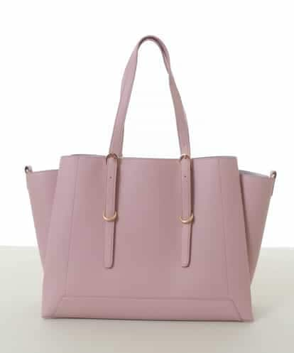 BPBEV22160 MK MICHEL KLEIN BAG 【2WAY】ベルトハンドルスクエアトートバッグ