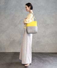 BPBGA31160 MK MICHEL KLEIN BAG(MK ミッシェルクラン バッグ) [2WAY]バイカラーデザインバッグ ベージュ×レッド