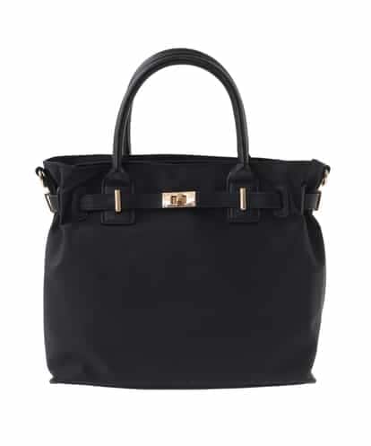 BPBGA32170 MK MICHEL KLEIN BAG [撥水/2WAY]ベルトデザインスクエアバッグ
