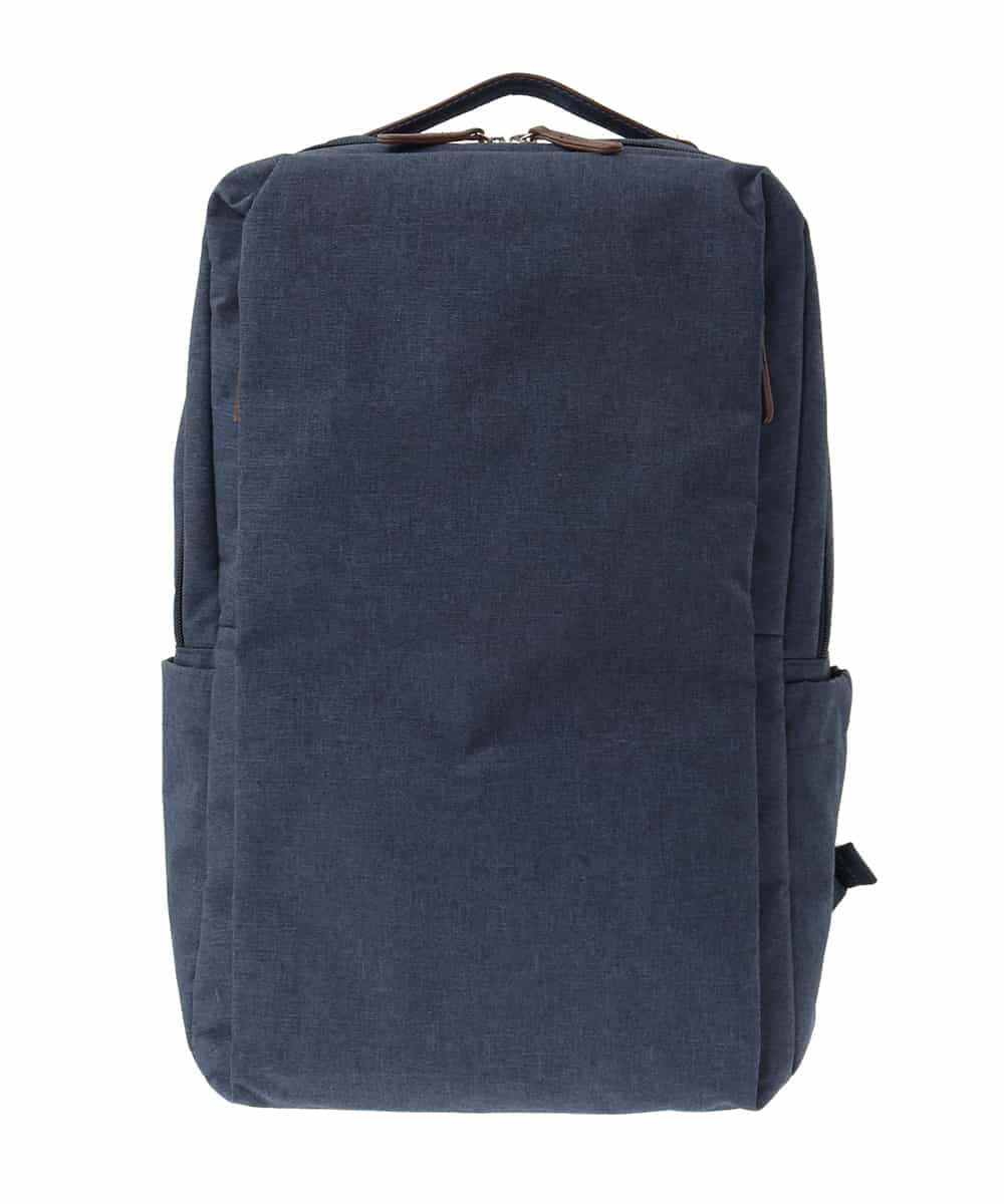 BPBGA33180 MK MICHEL KLEIN BAG(MK ミッシェルクラン バッグ) フロントタックスクエアデザインリュック ネイビー